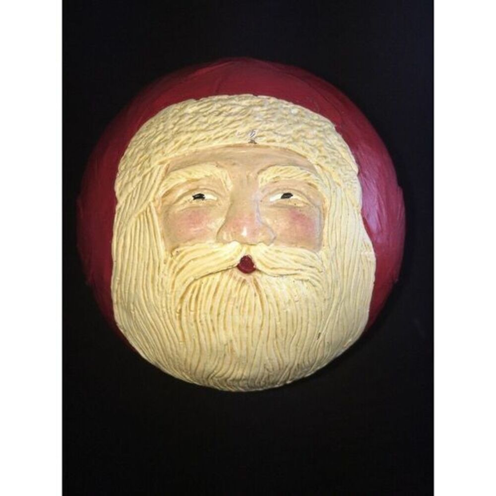 BRIERE Folk Art Pull Toy 1986 Santa Face‎ BALL ONLY